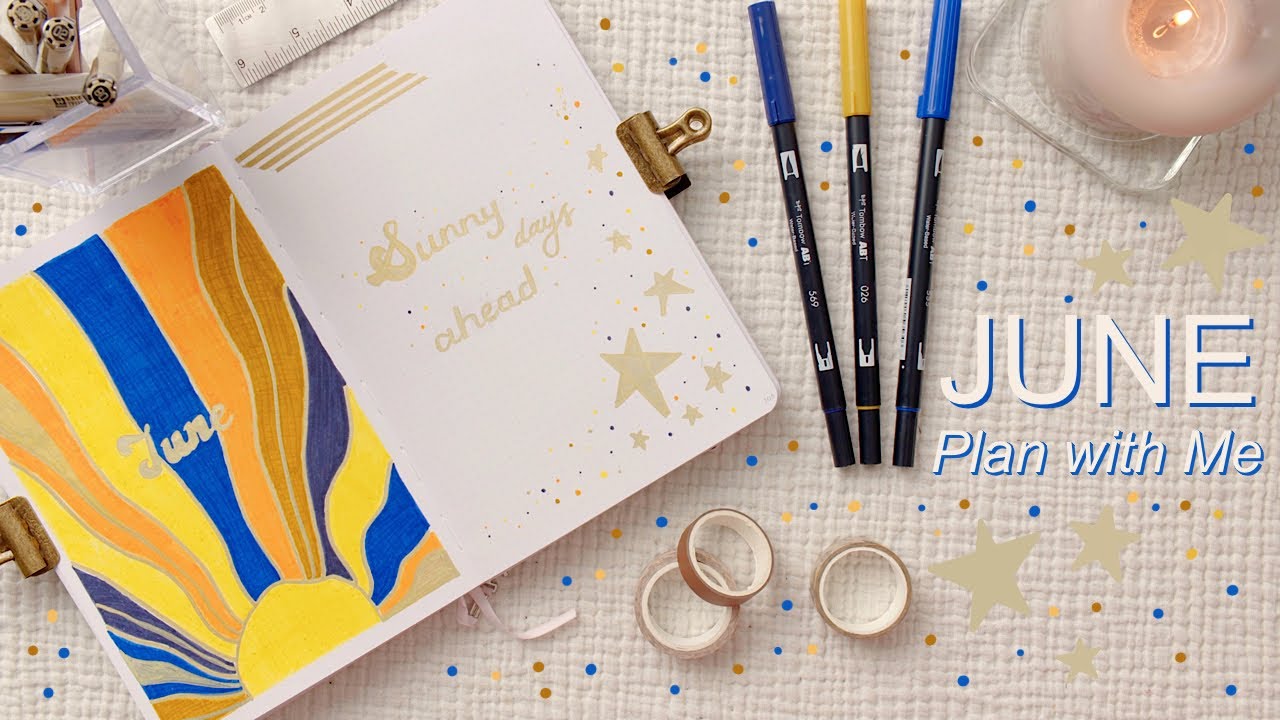 June Bullet Journal Setup 2022 ☀️ Plan With Me