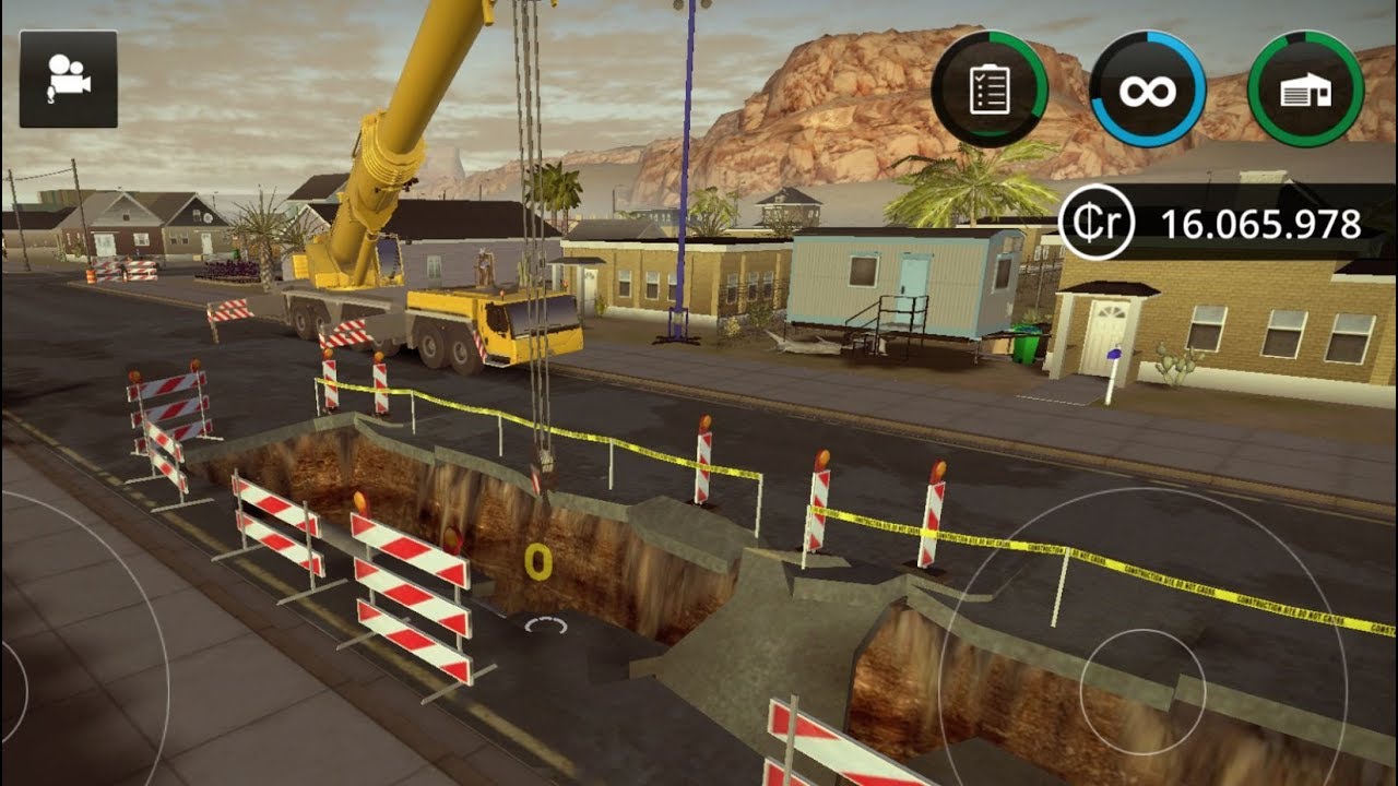 Construction Simulator 2 #140 ROAD REFURBISHMENT COLLAPSED HD