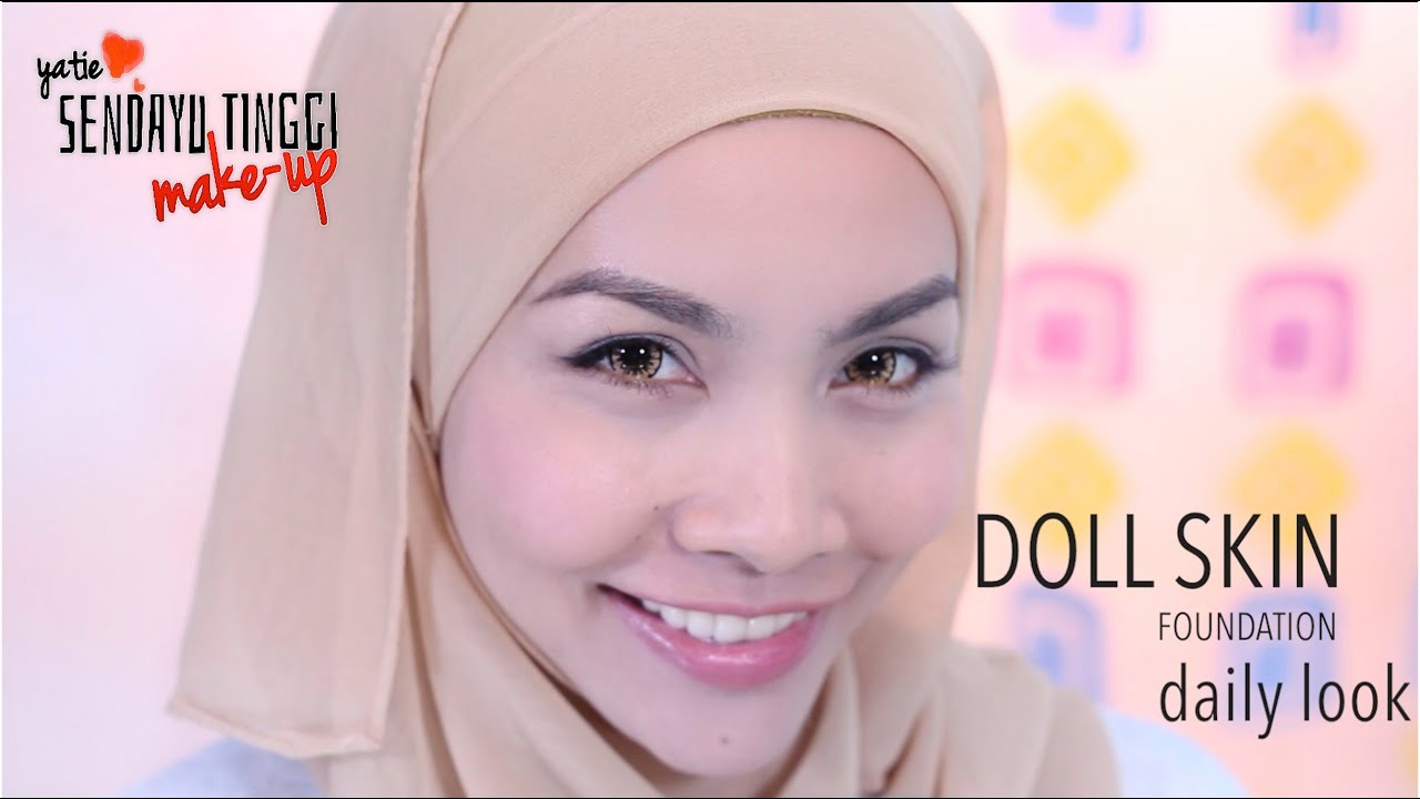 Doll skin foundation (Daily Make-up) - Sendayu Tinggi Make-up Tutorial