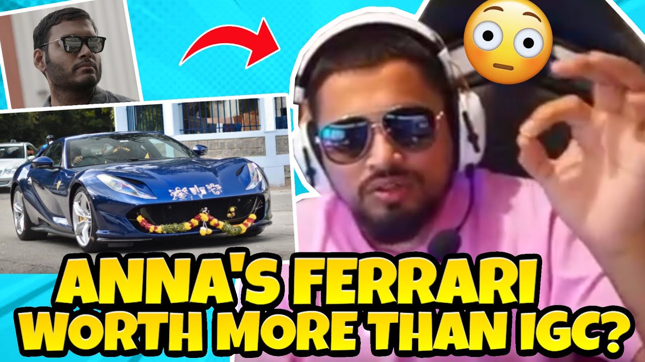 ANNA BOUGHT FERRARI FROM ESPORTS? 😳🔥