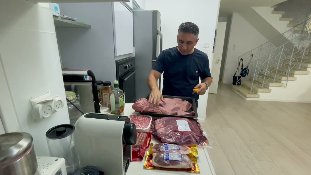 הכנת ארוחה ל 30 איש שהכל מעושן מ א-ת