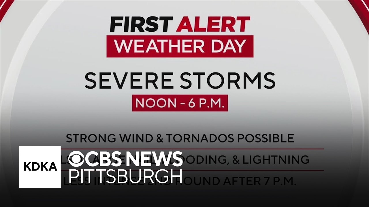 KDKA-TV Morning Forecast (7/21)