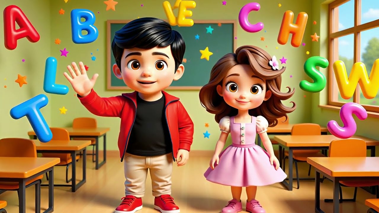 ABC Song | Alphabets cartoon| Nursery Learning | Kids Education #kidslearningvideos