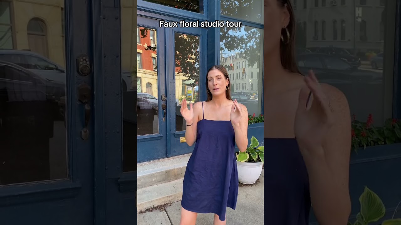 Quick tour of our brand new empty floral studio
