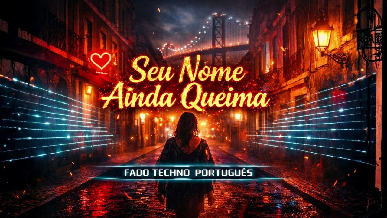 Seu Nome Ainda Queima | Fado Techno Português | Canção de Amor, Dor e Separação