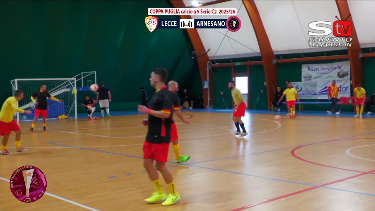 Live per FUTSAL LECCE 🆚 FUTSAL ARNESANO