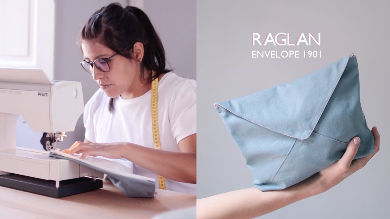 BORSA A BUSTINA TUTORIAL CUCITO – CARTAMODELLO GRATIS ENVELOPE 1901 – RAGLAN.IT