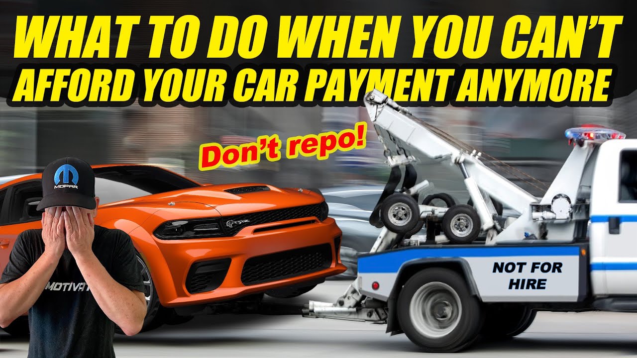 DO THIS IF YOU CAN'T AFFORD YOUR CAR PAYMENTS ANYMORE! MARK UP VICTIMS ARE REPO'ING!