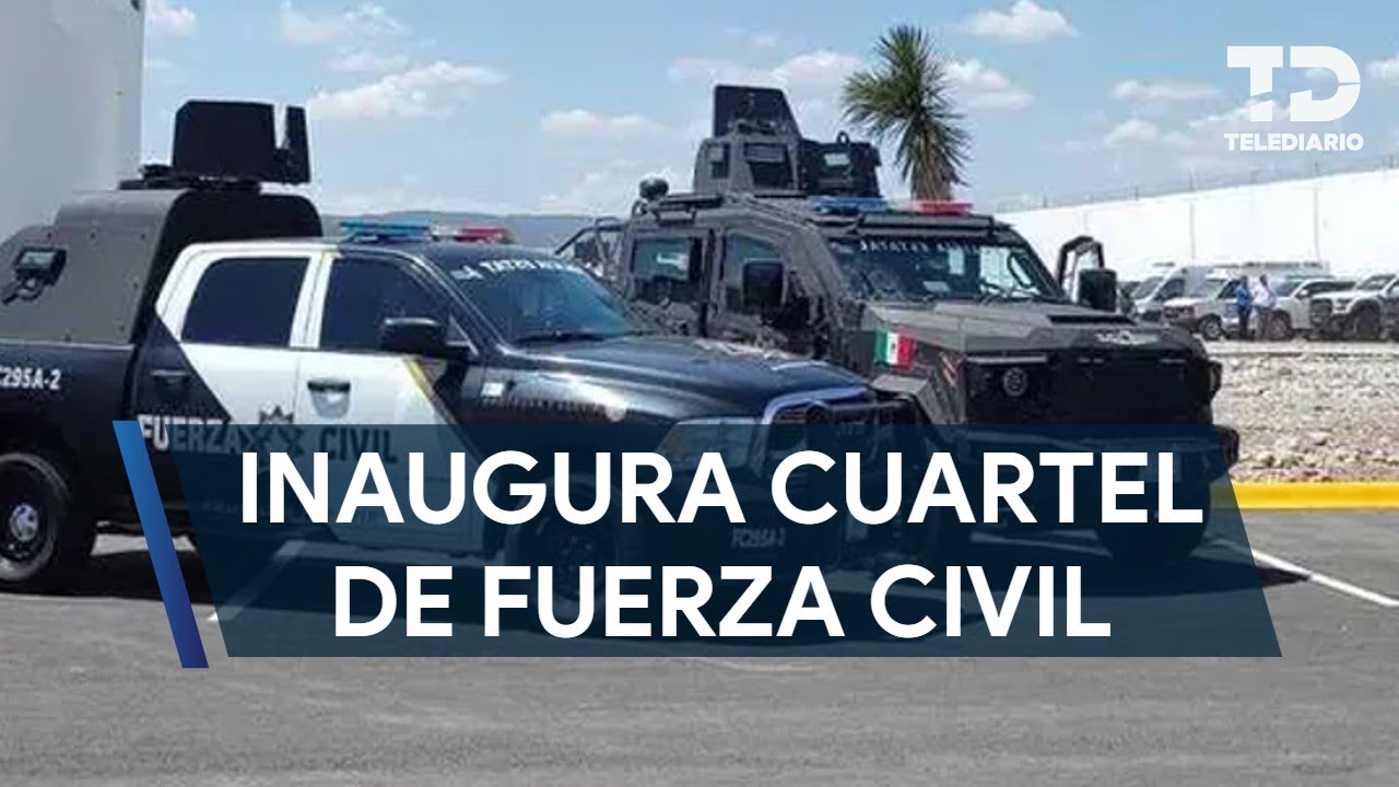 Inauguran destacamento de Fuerza Civil en Cerralvo, NL
