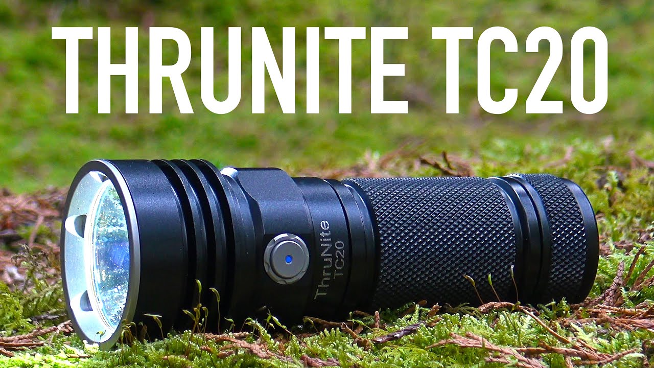 Thrunite TC20 Tactical EDC Powerful Flashlight | Field Test