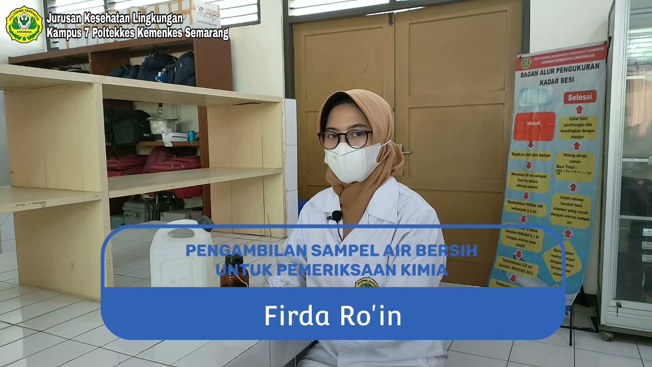 Praktikum Pengambilan Sampel Air Bersih Untuk Pemeriksaan Kimia