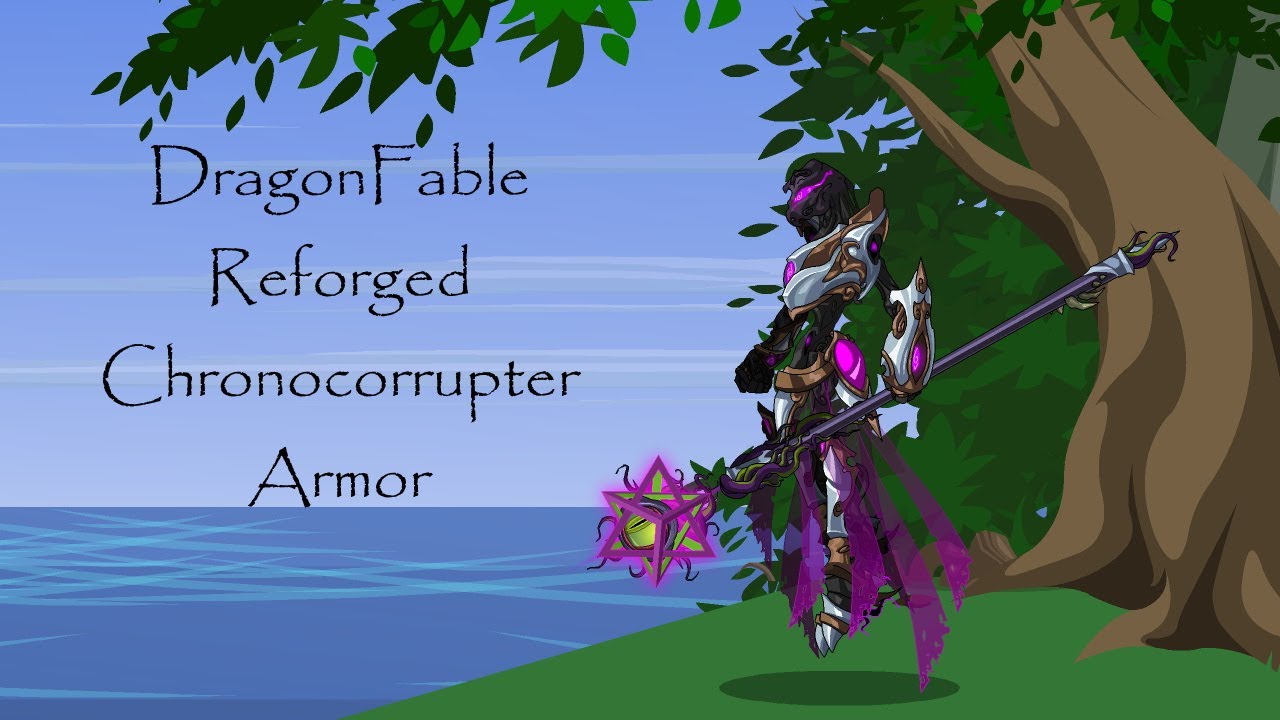 DragonFable Reforged Chronocorrupter Armor