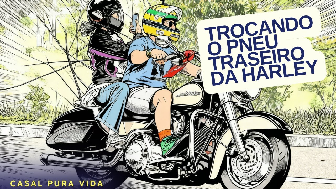 Como ficou o Pneu Pirelli 150/80 na Road King.