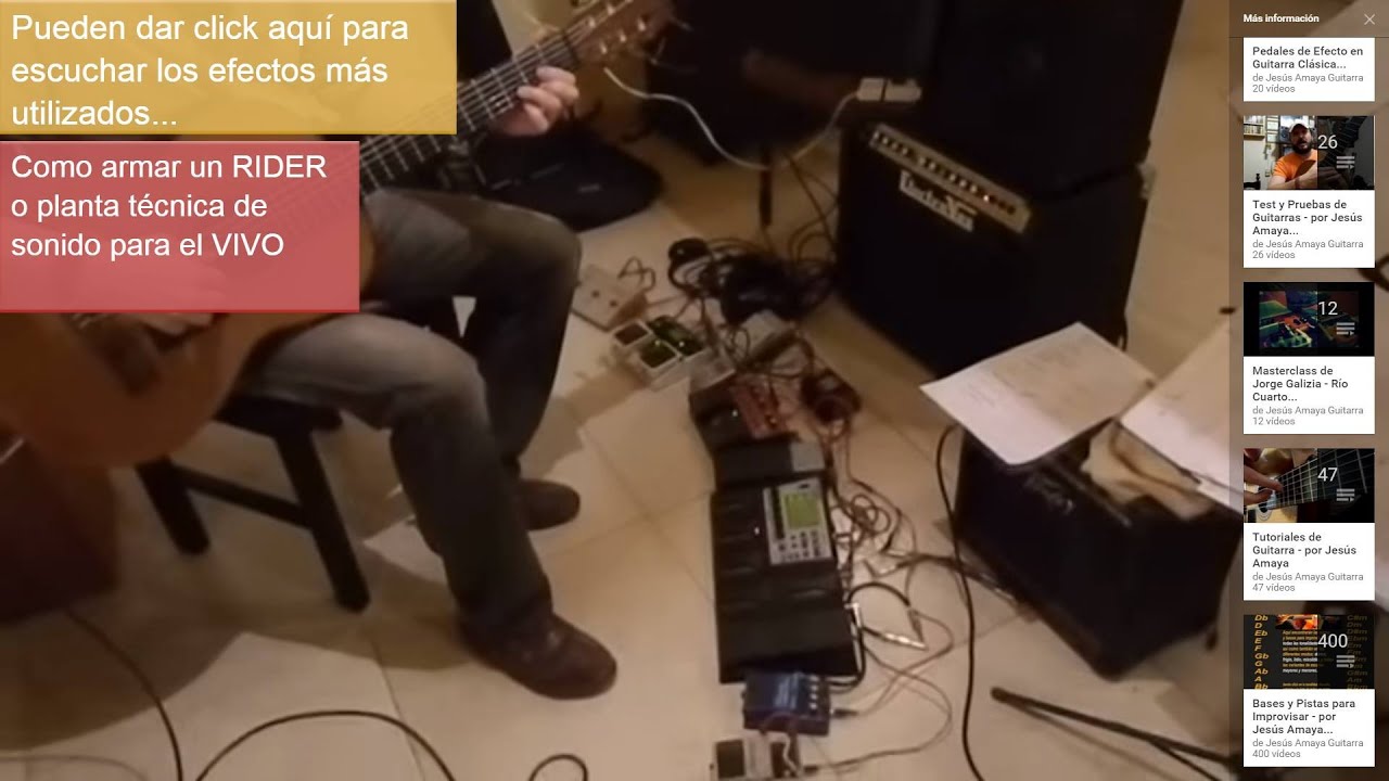 Pedales Boss para guitarra, por Jesús Amaya...