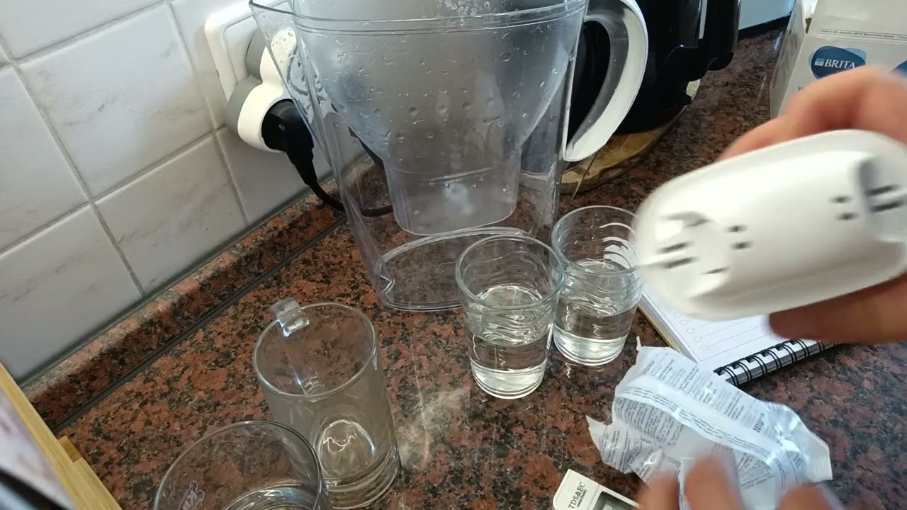 Вода в Германии. Проверяем качество воды Германия - Бавария - Аугсбург. смена фильтра.