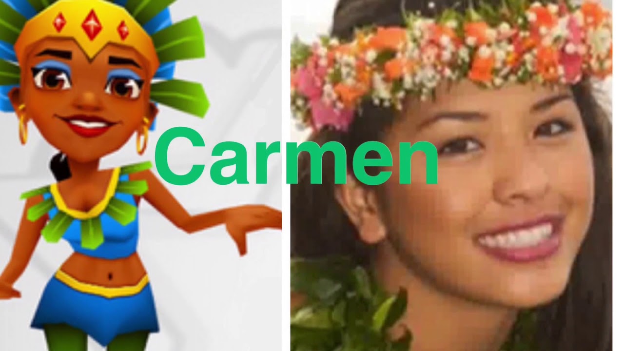 SUBWAY SURFER CHARACTERS IN REAL LIFE 2017