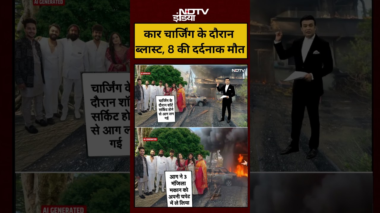 Syed Suhail | Indore Fire News | Bharat Ki Baat Batata Hoon| कार चार्जिंग के दौरान ब्लास्ट, 8 की मौत