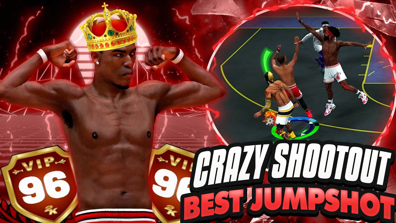 NBA 2K19 MyPARK - CRAZY SH00TOUT! Pure LOCKDOWN Greening Threes! BEST JUMPSHOT!