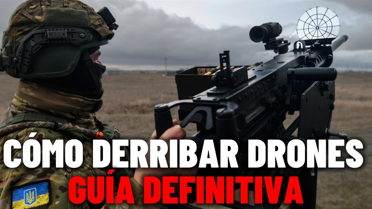 🛩️Shahed-136: DRONES vs AMETRALLADORAS. Desempolvando manuales,