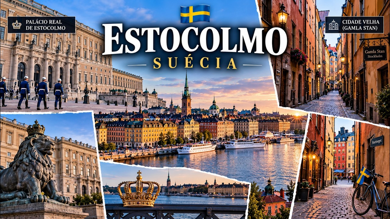 CONHECENDO ESTOCOLMO SUÉCIA 🇸🇪 PARTE 1