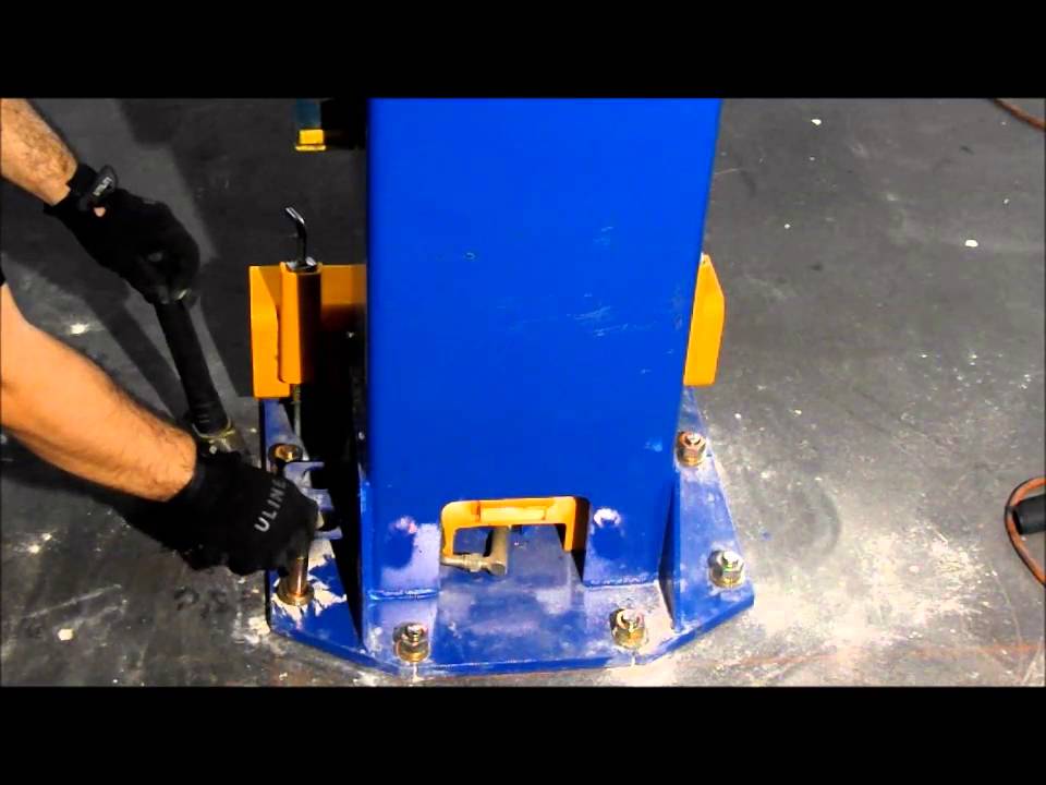 Universalift 9KAC, 2 Post Car Lift, 2 Post Auto Lift, Installation Overview Part 1