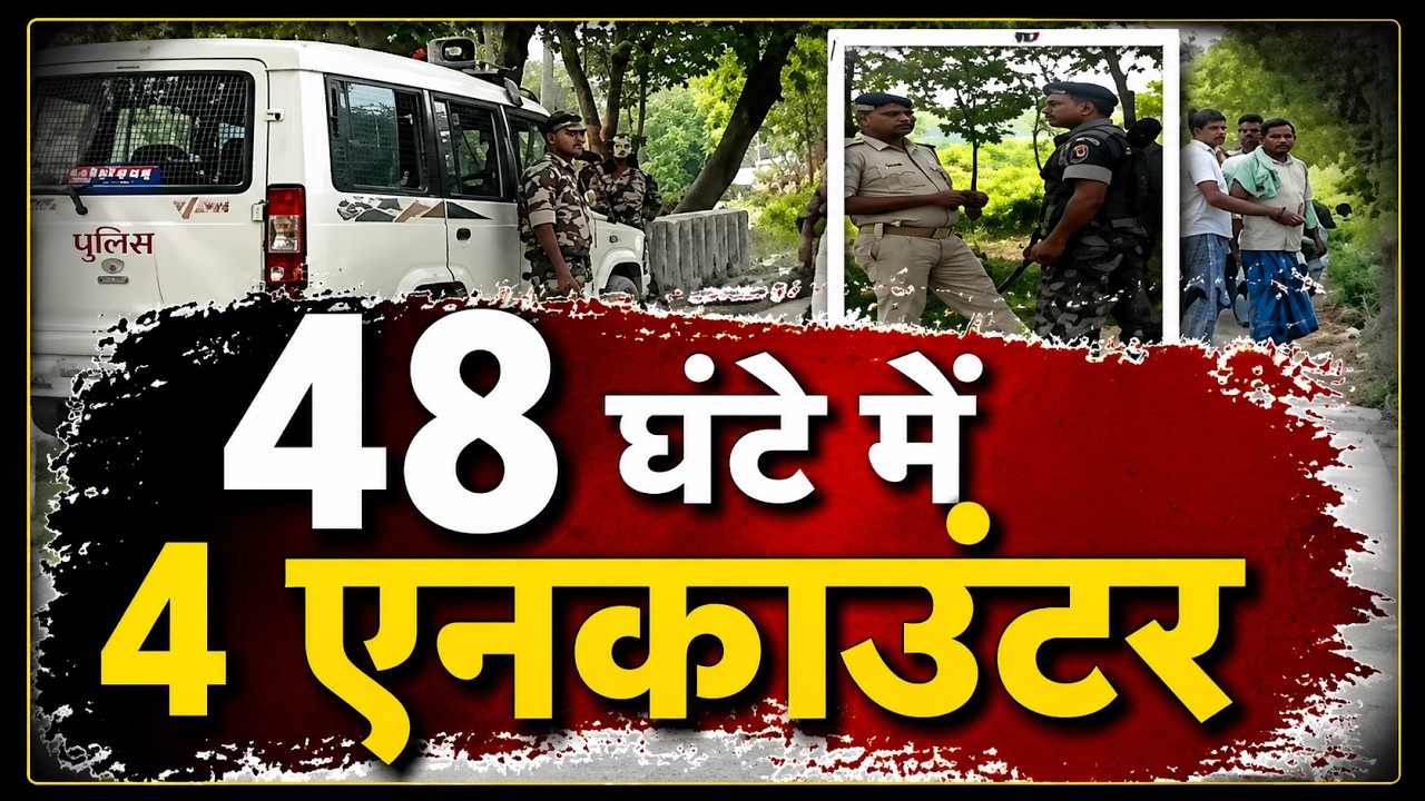 Bihar Police Encounter: बिहार में 48 घंटे के भीतर 4 एनकाउंटर | Prince Kumar | Zee Bihar Jharkhand