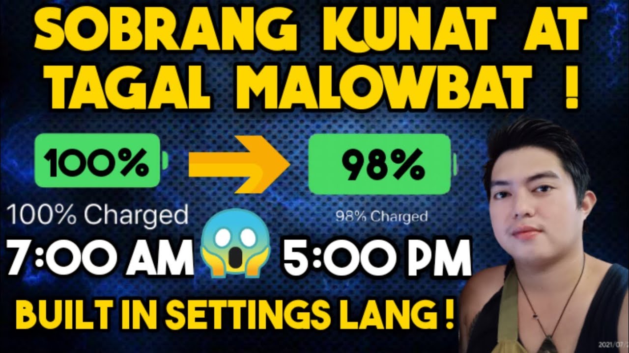 PAANO PATAGALIN MALOWBAT ANG CELLPHONE MO GAMIT ANG BUILT IN SETTINGS ! 101% LEGIT NA LEGIT !