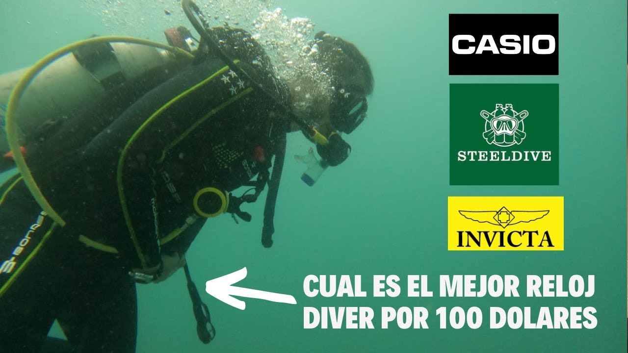 ¿Cual es el MEJOR RELOJ DIVER por 100 dolares?