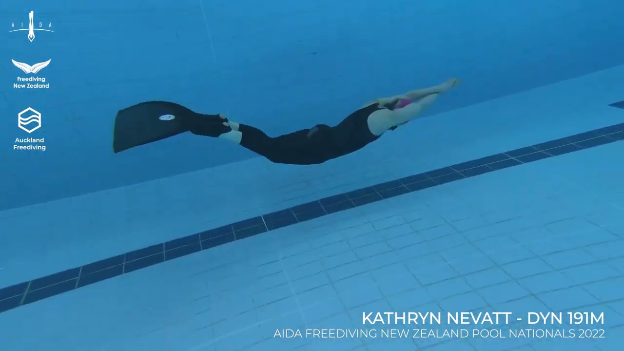 Kathryn Nevatt DYN 191m | AIDA FNZ Pool Nationals 2022