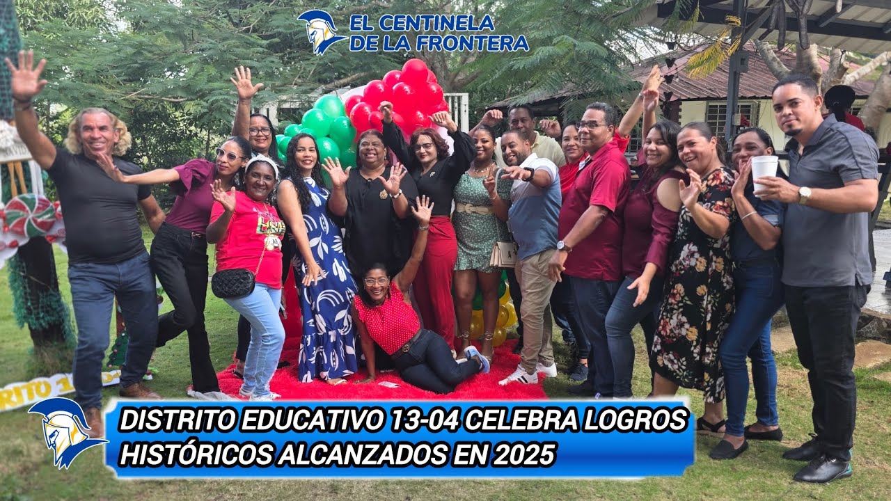 Distrito Educativo 13-04 celebra logros históricos alcanzados en 2025