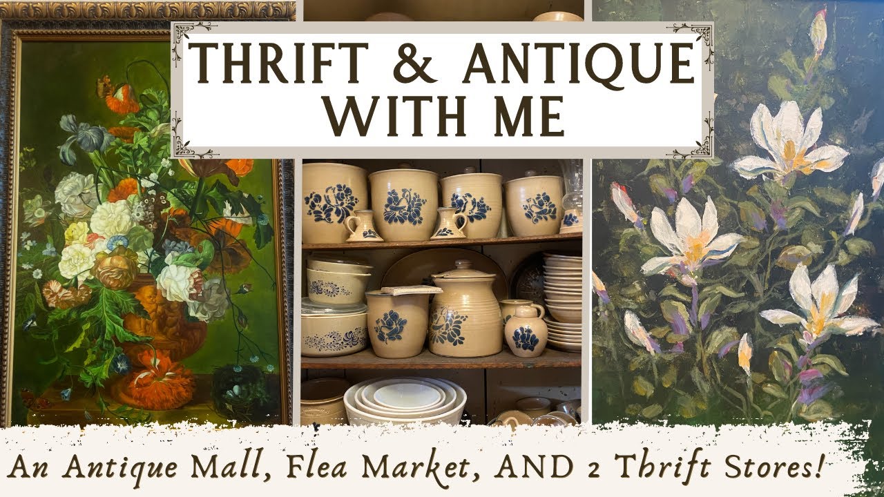 THRIFTING & ANTIQUING IN NJ | 2 Antique Malls, a Flea Market, and 2 Thrift Stores