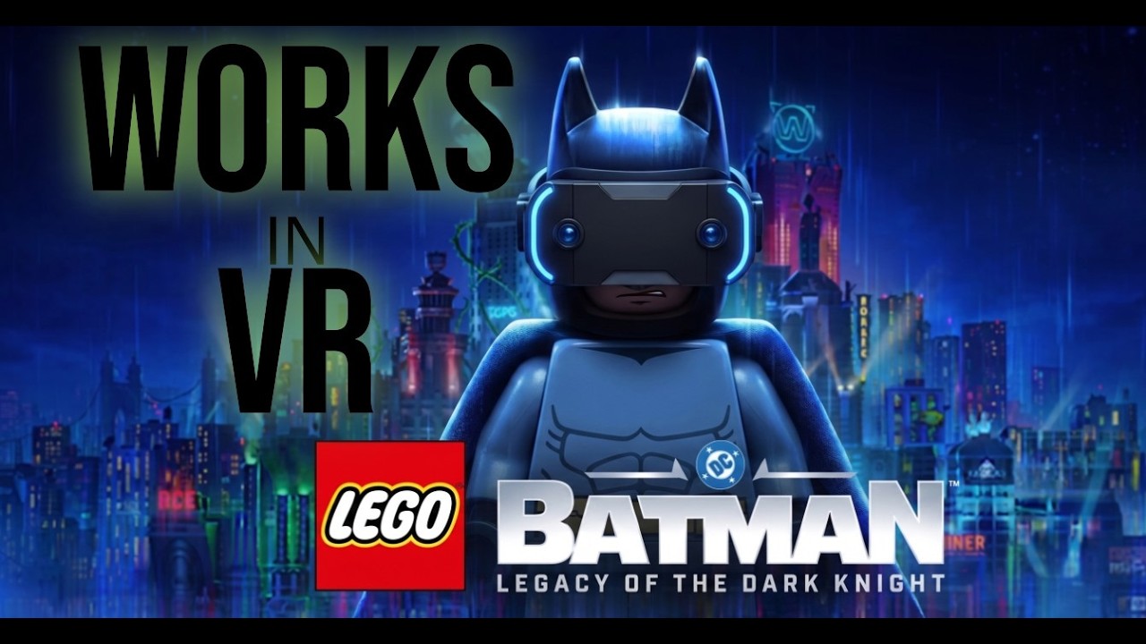 I Sat in the Dark for 3 Minutes for LEGO Batman VR
