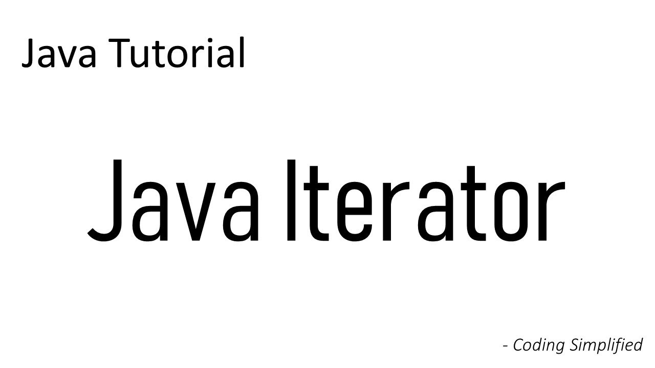 Java Iterator Implementation | How to use Iterator in Java