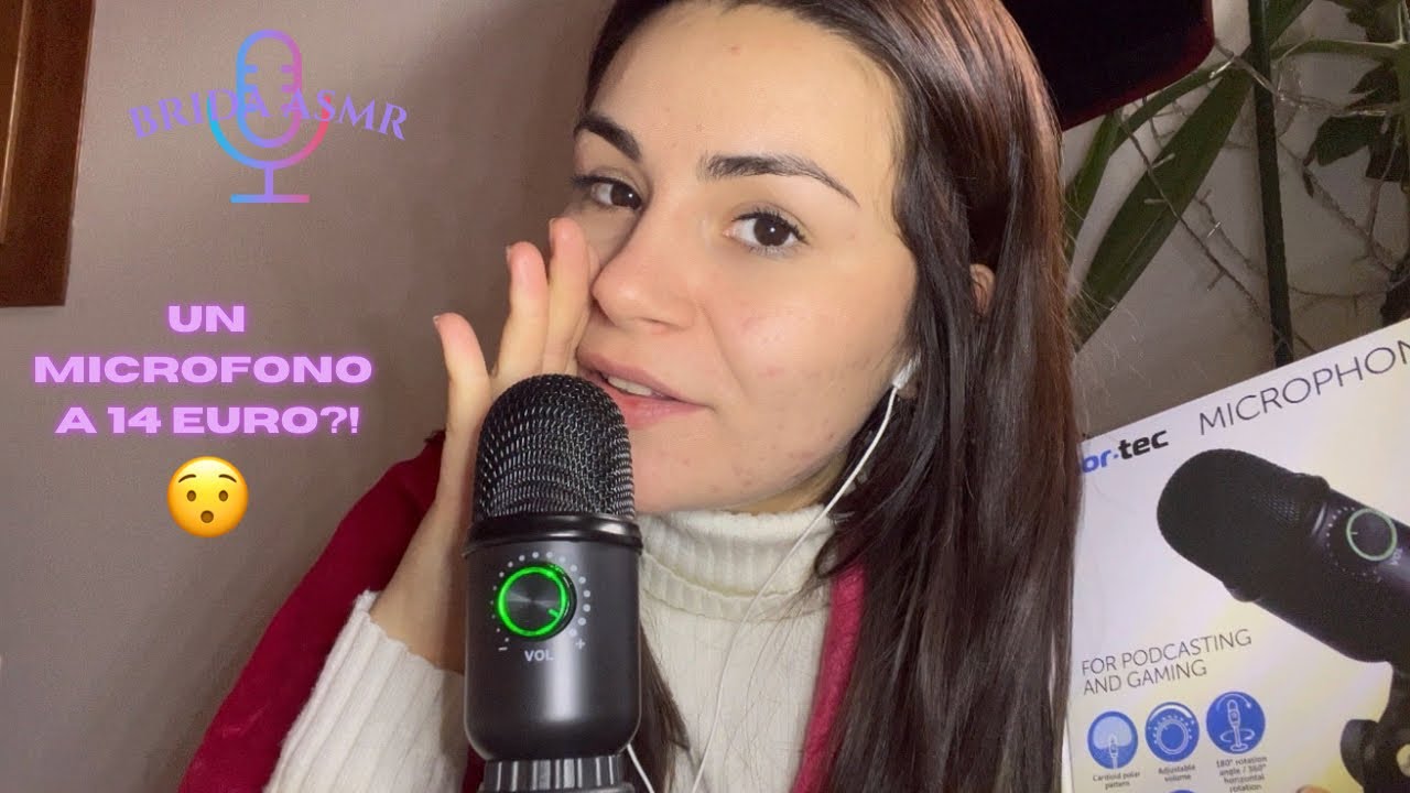 ASMR ita | Primo video con il microfono nuovo 🎙️