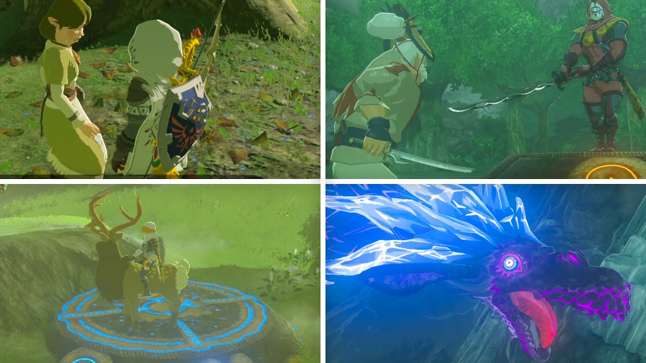 Zelda Breath of the Wild  - All 42 Shrine Quests