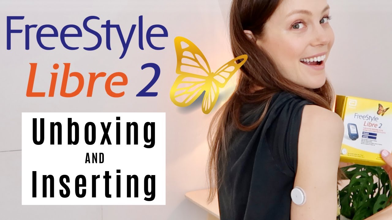 Freestyle Libre 2 *Unboxing + Insertion* | She's Diabetic