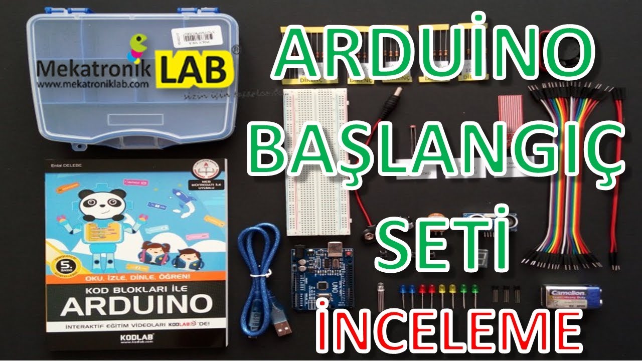 Arduino Başlangıç Seti İncelemesi (MekatronikLAB)