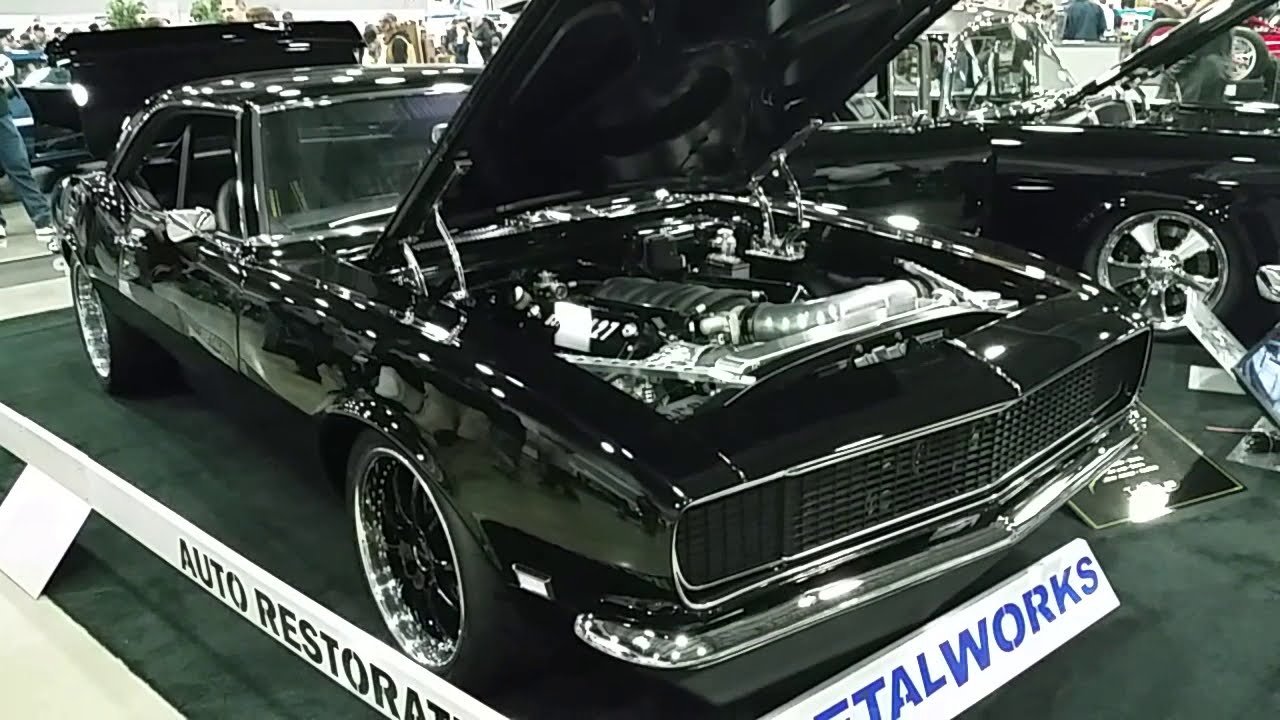 MetalWorks attends the 2017 Portland Roadster show with their 1955 Chevy & 1968 Camaro builds.