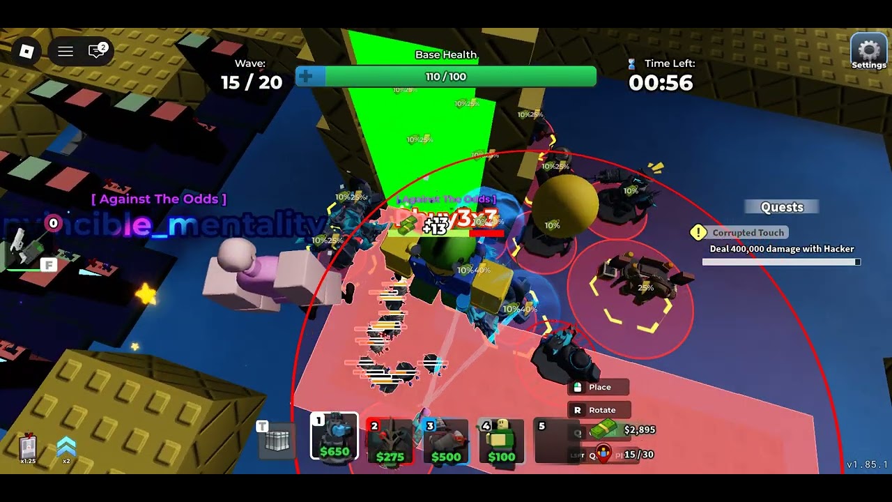 Round 3 TDSS Submission Phuy3x3/Ethananclyosurus2 & invincible_mentality/Pumper2000m