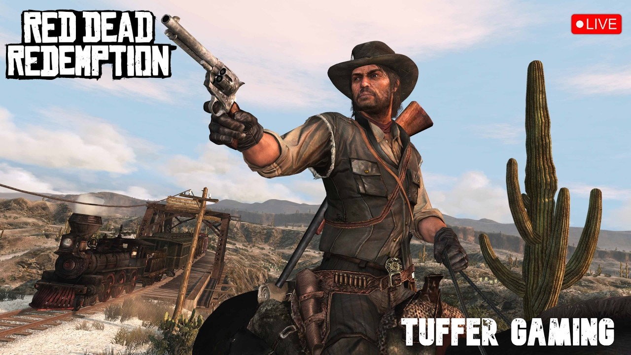 🤠 Red Dead Redemption Live | Exploring the Wild West! | Tuffer Gaming