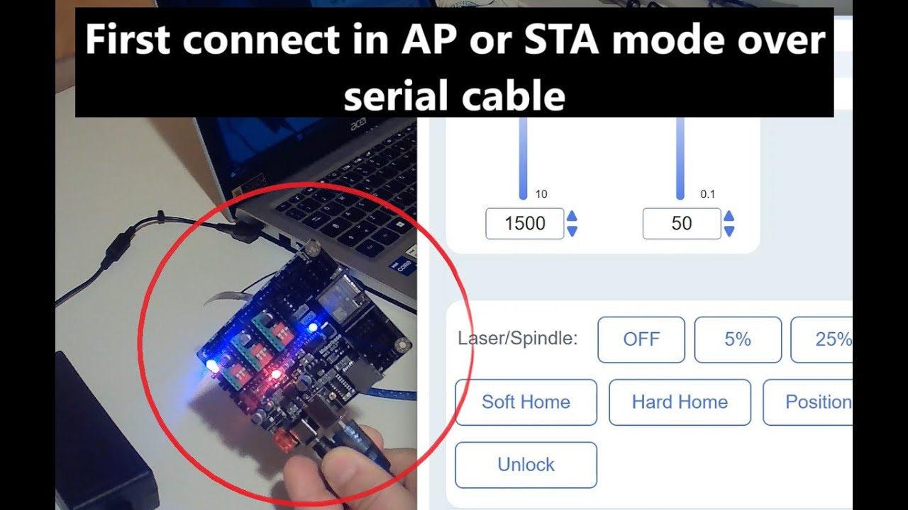 MKS DLC32 Setup Guide: USB Serial Connection for AP and STA Modes