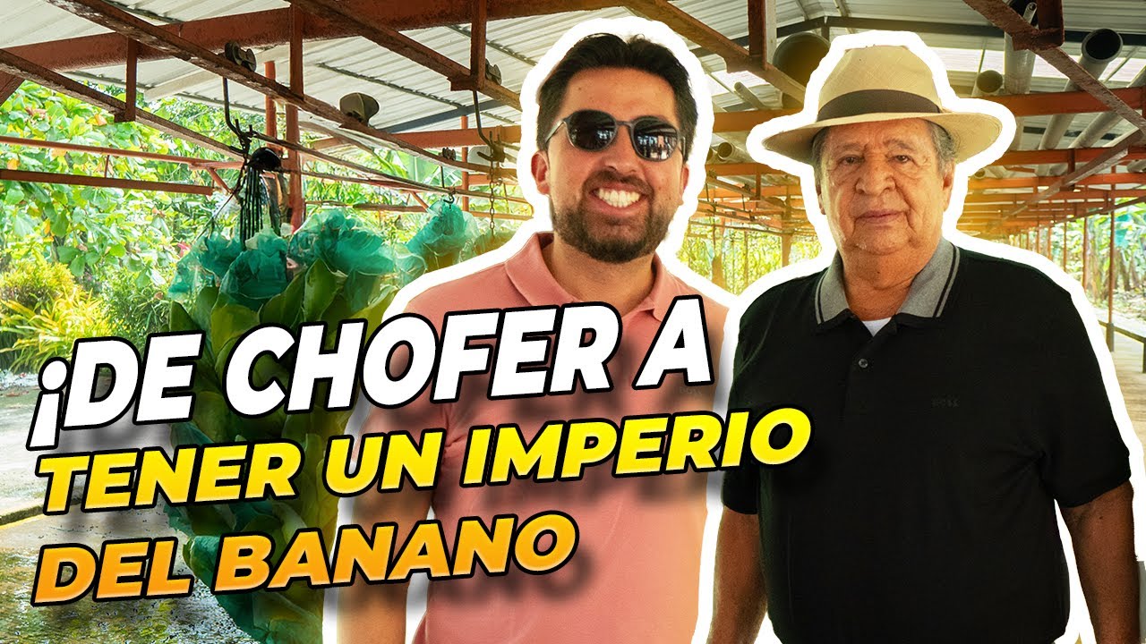 De TAXISTA a tener un IMPERIO del BANANO: La Increíble Historia de Don Euclides Palacios.