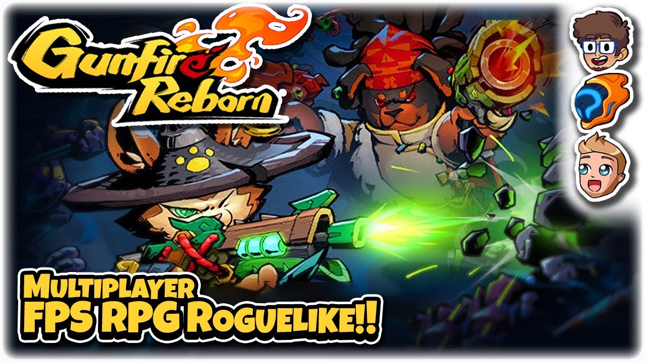 MULTIPLAYER ROGUELIKE FPS RPG!! | Let's Play Gunfire Reborn Co-op | ft. @Hutts & @wanderbots