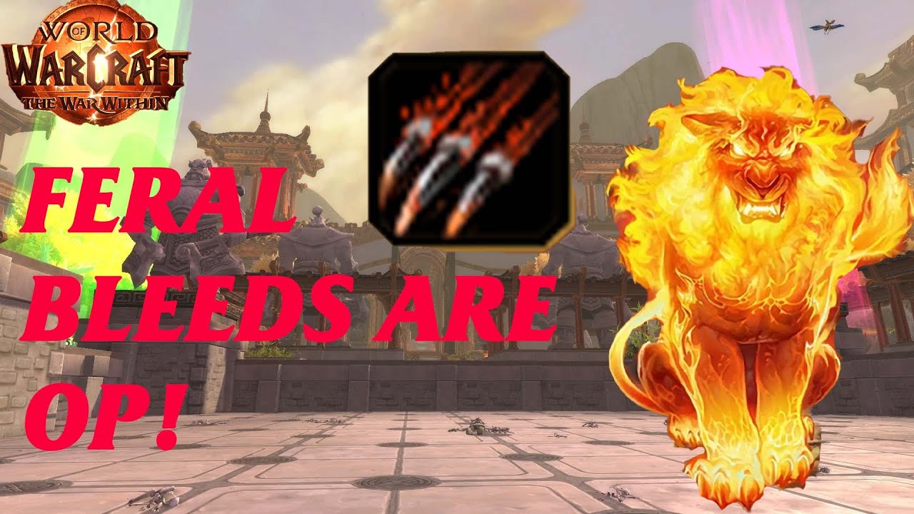 Feral bleeds DESTROY everything! - Feral druid pvp the war within 11.0.5