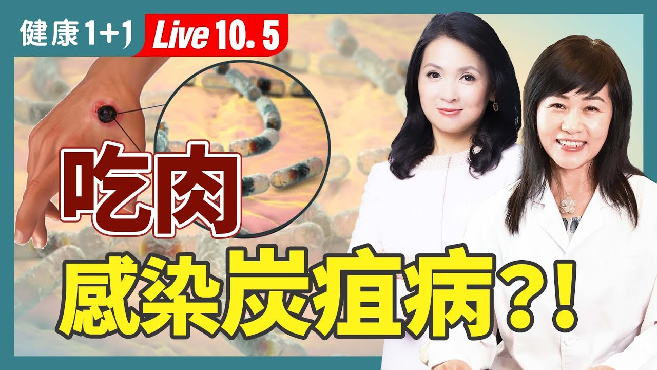 吃牛肉感染炭疽病？炭疽桿菌傳播4途徑，1症狀致死率接近100%；超級生化武器，預防感染6關鍵（2024.10.05）| 健康1+1 · 直播