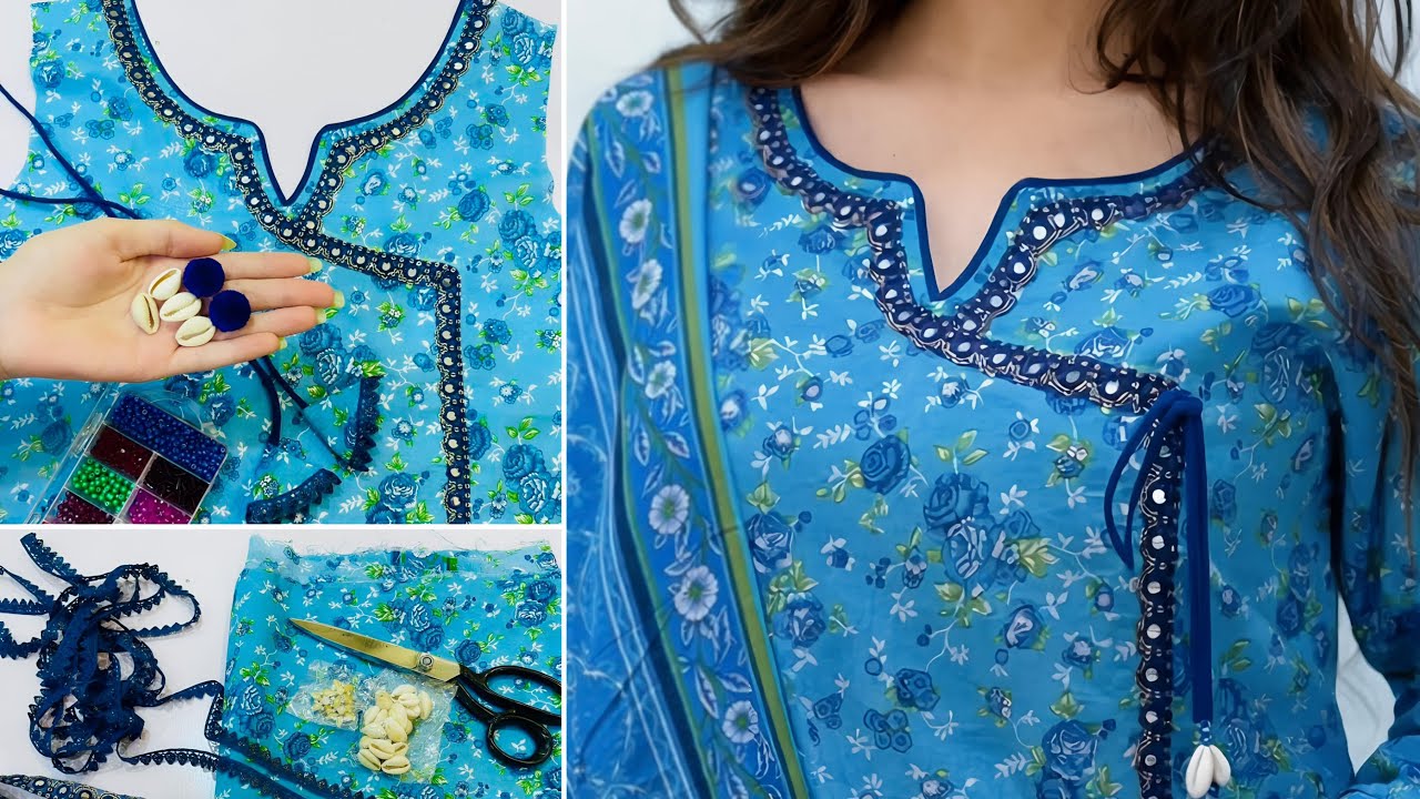 Latest Eid Special Kurti Design 2026 | trending Neck Design Cutting & stitching | viral Gala design
