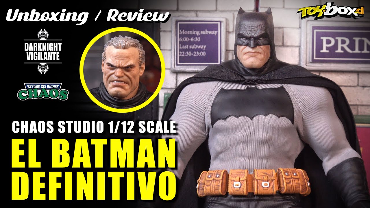 CHAOS STUDIO BATMAN THE DARK KNIGHT RETURNS 1/12 Scale Unboxing & Review