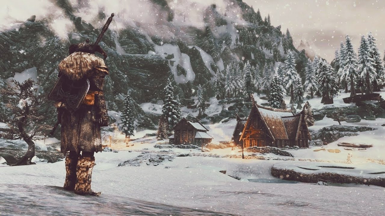 Skyrim - Land of grey, grimness and cold (Winter Overhaul mod)