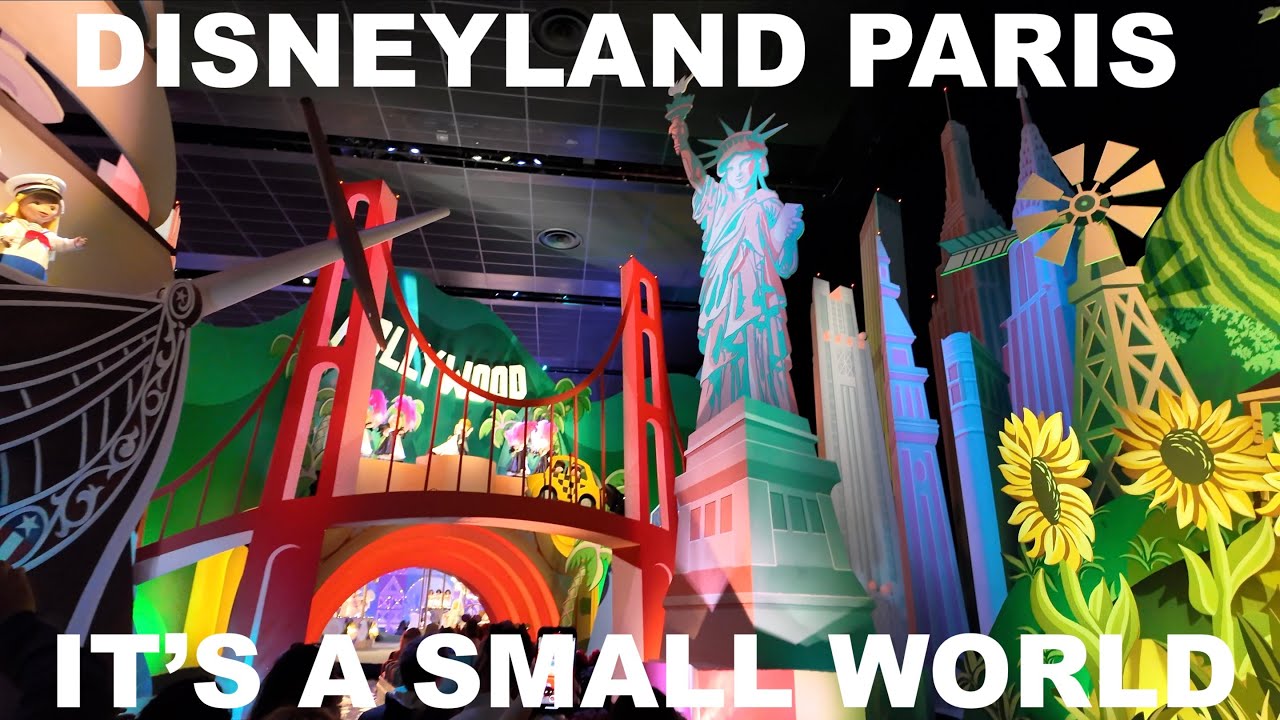 The Happiest Boat Ride on Earth! 🌍🎶 It’s a Small World – Disneyland Paris