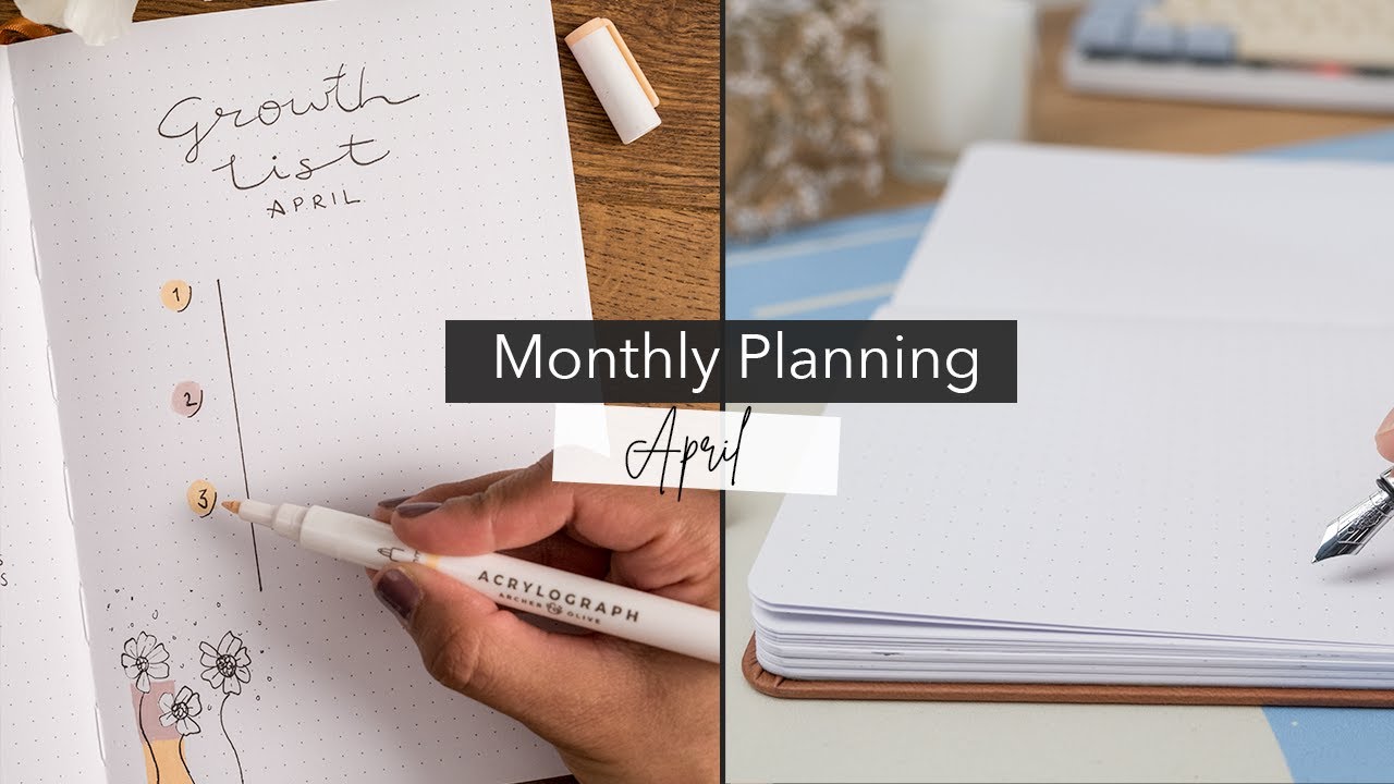 Monthly Planning | April 2021